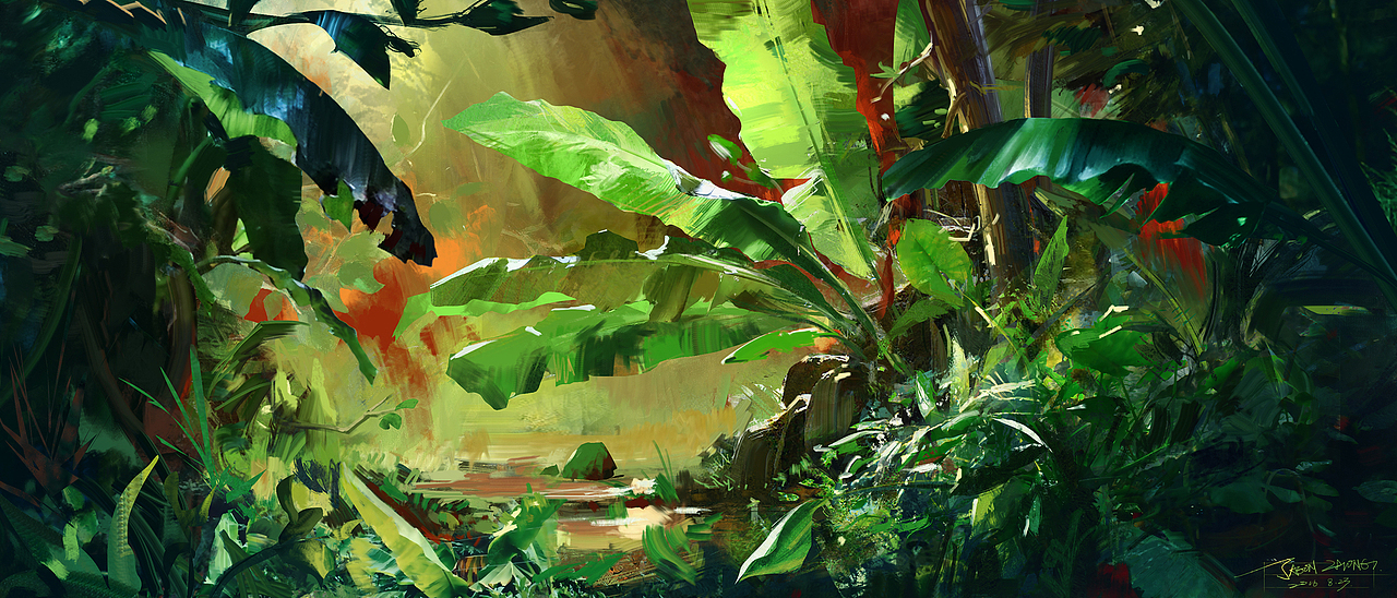 大家好,我是守夜人,迟来的年度绘画总结,祝大家新年快乐!