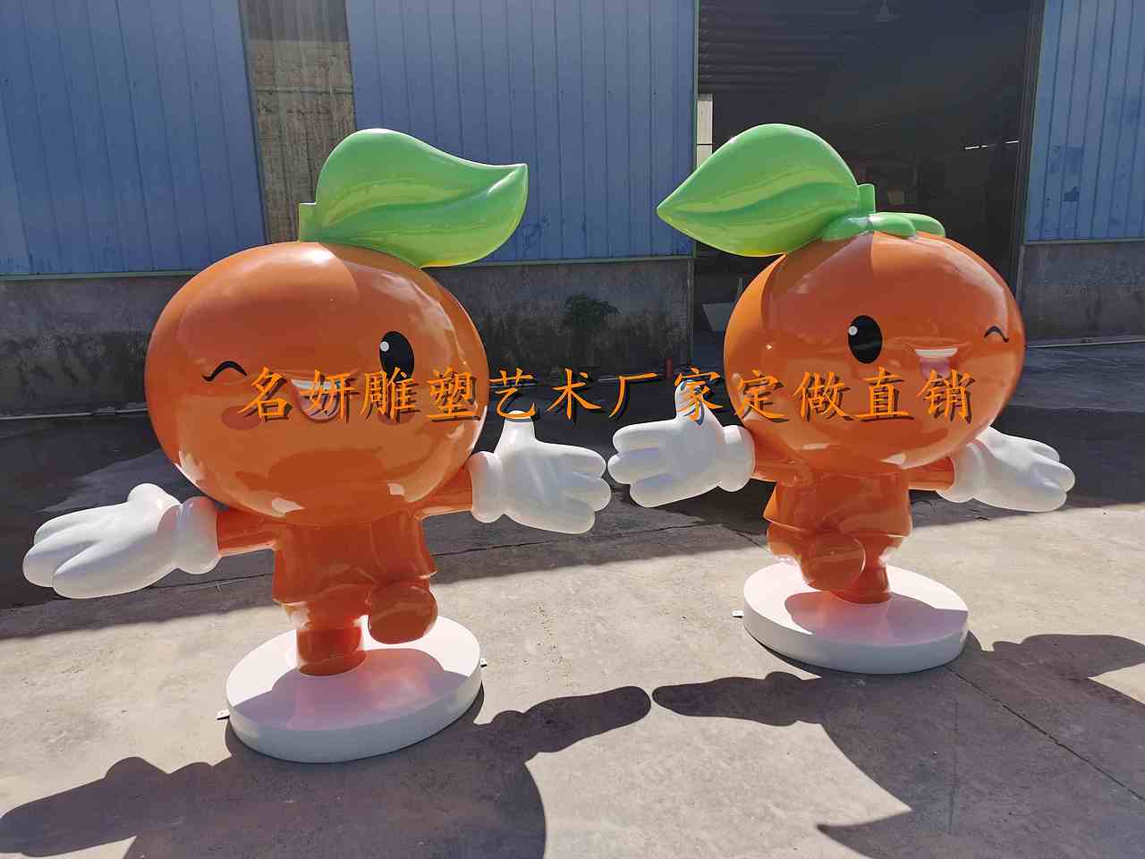 春天的来客大型卡通柑橘吉祥物雕塑玻璃钢蜜桔公仔装饰（图ZMjI2MTk5MzM2） - 雕塑 - 站酷设计师美陈艺术雕塑原创素材 - 站酷ZCOOL
