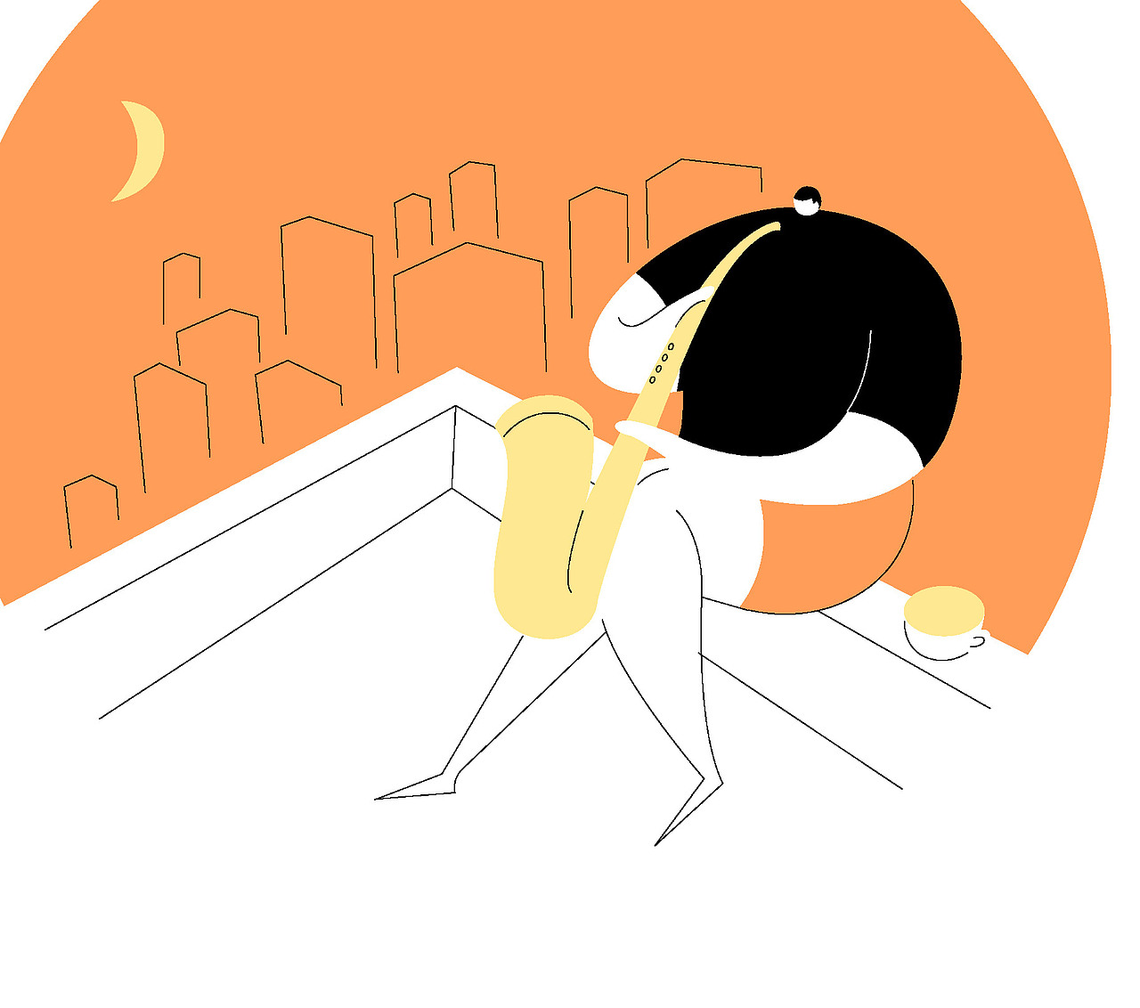 深浅咖啡——插画部分（图ZMTY1MzQ0MDg0） - 商业插画 - 站酷设计师leaf在哪里原创素材 - 站酷ZCOOL