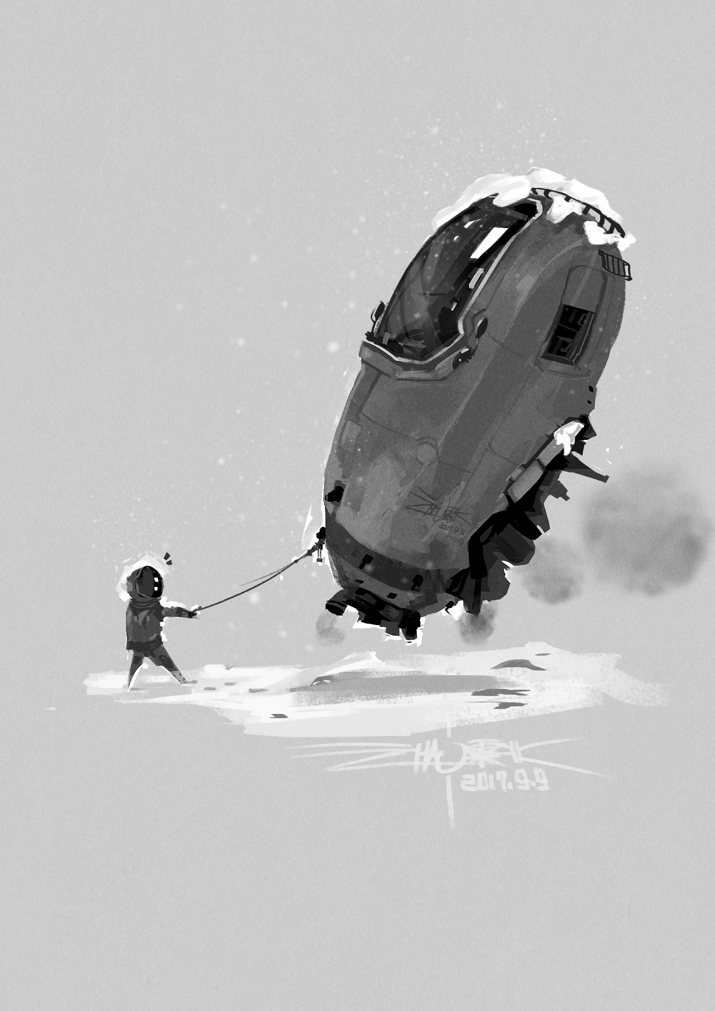 《doomsday幸存者》 赵震北iz原画系列