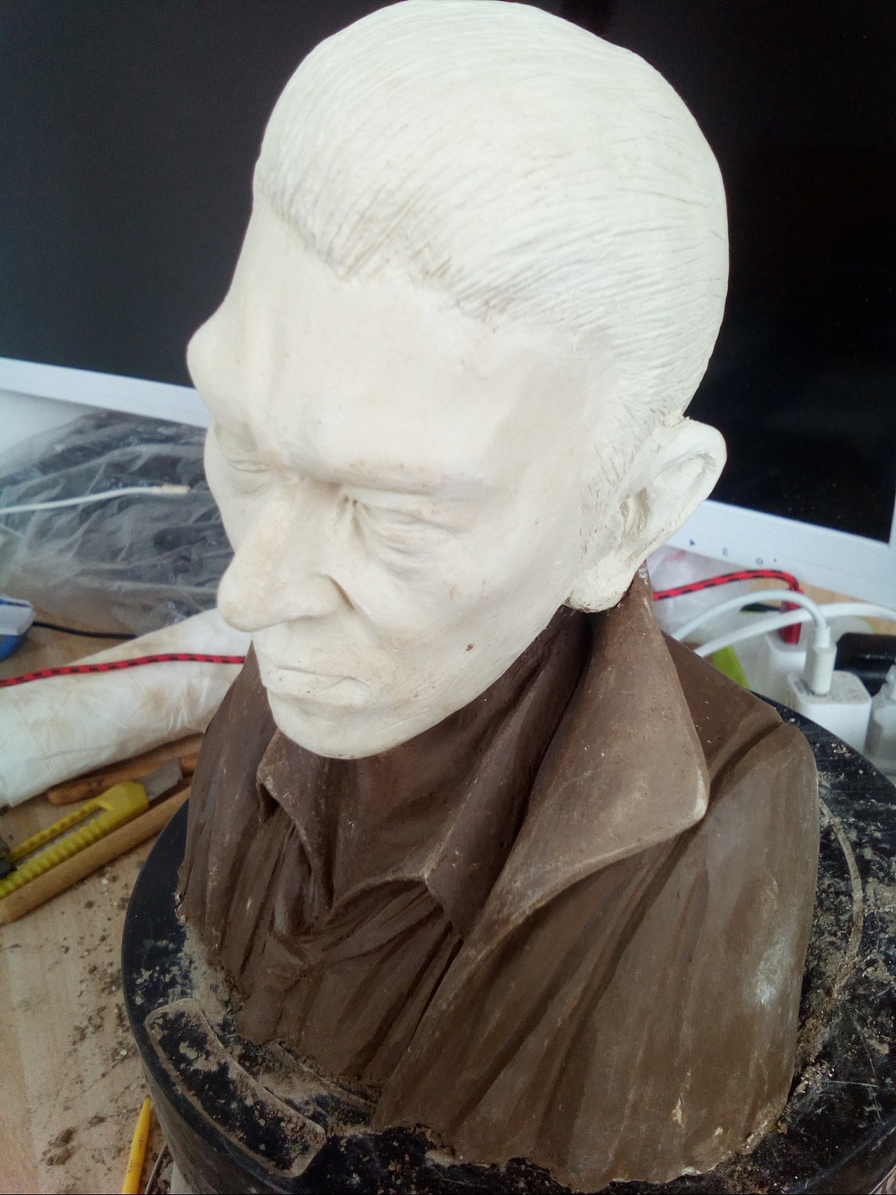 油画陶泥肖像定制