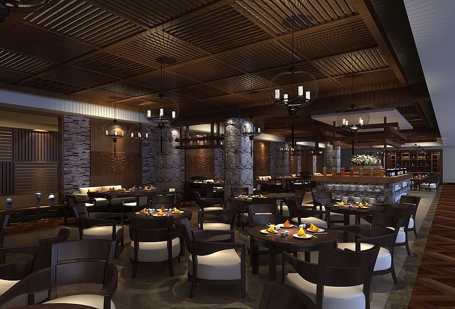 禅茶一品酒店装修设计|成都酒店设计公司（图ZOTQ5NTc4OTI=） - 家装设计 - 站酷设计师成都酒店装修l原创素材 - 站酷ZCOOL