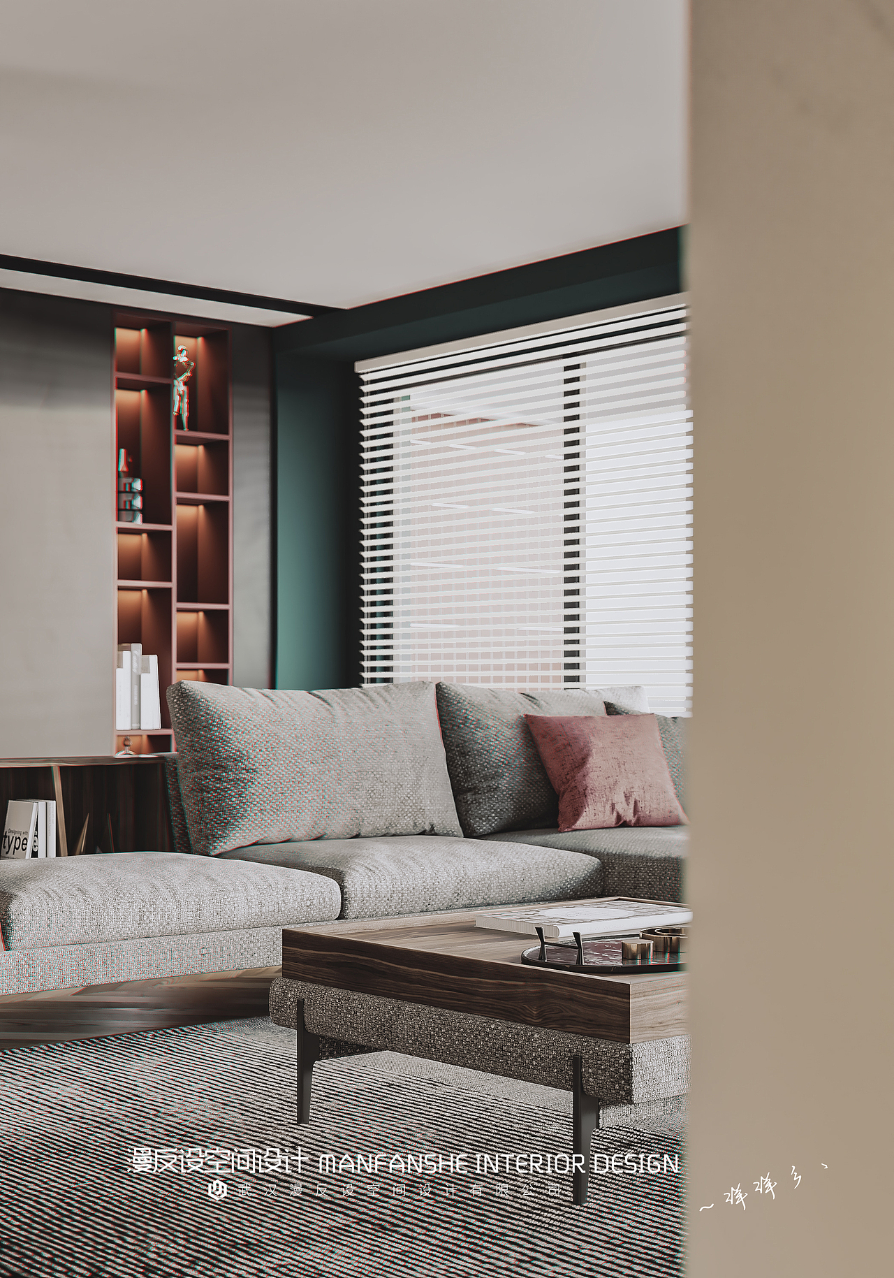 日常搬砖系列-VR现代客餐厅