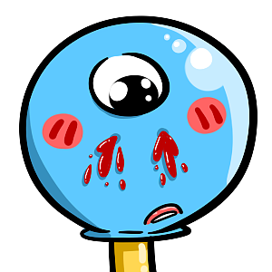 呆呆小熊的棒糖大眼儿