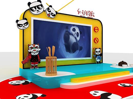 展会展厅舞美美陈展示设计3D效果图