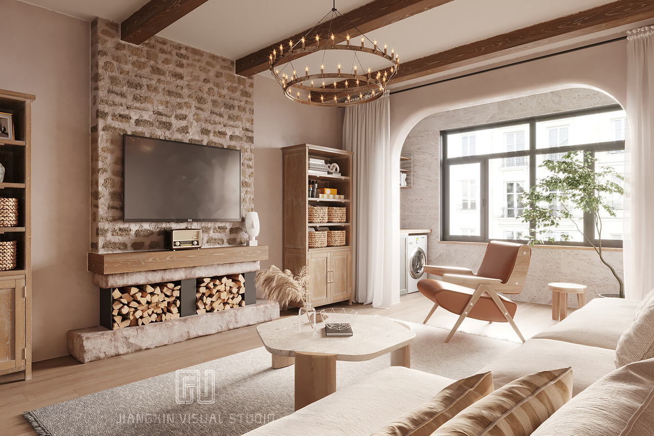 田园风效果图作品（日景+夜景+室外）