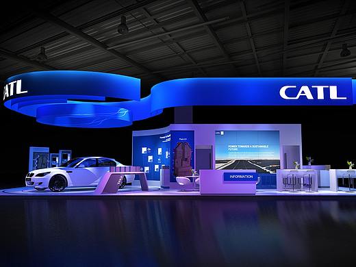 CATL展台设计