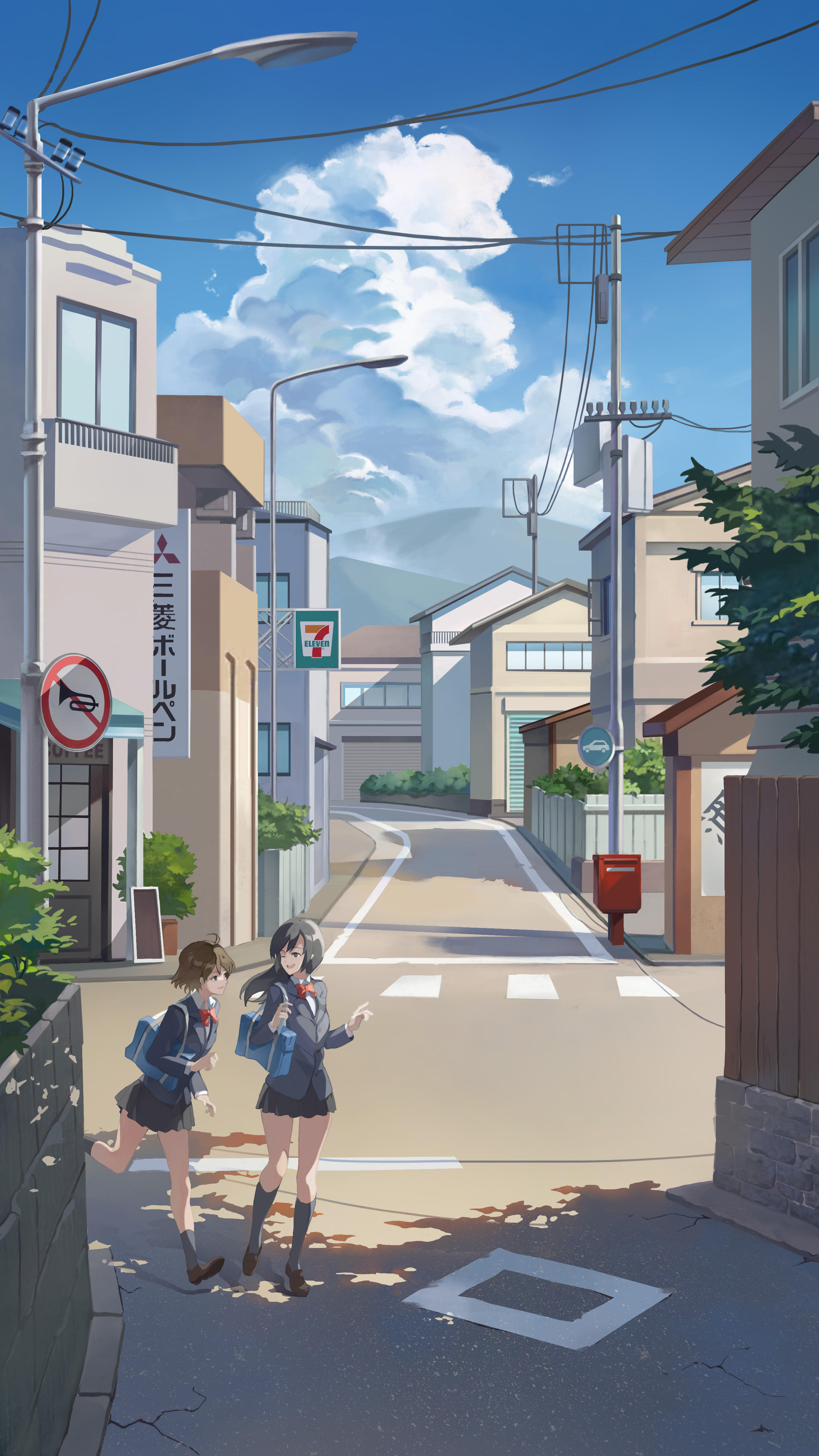 日式街道场景(附过程)