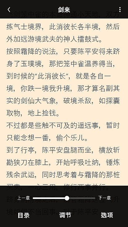 UI100 014 阅读书籍界面