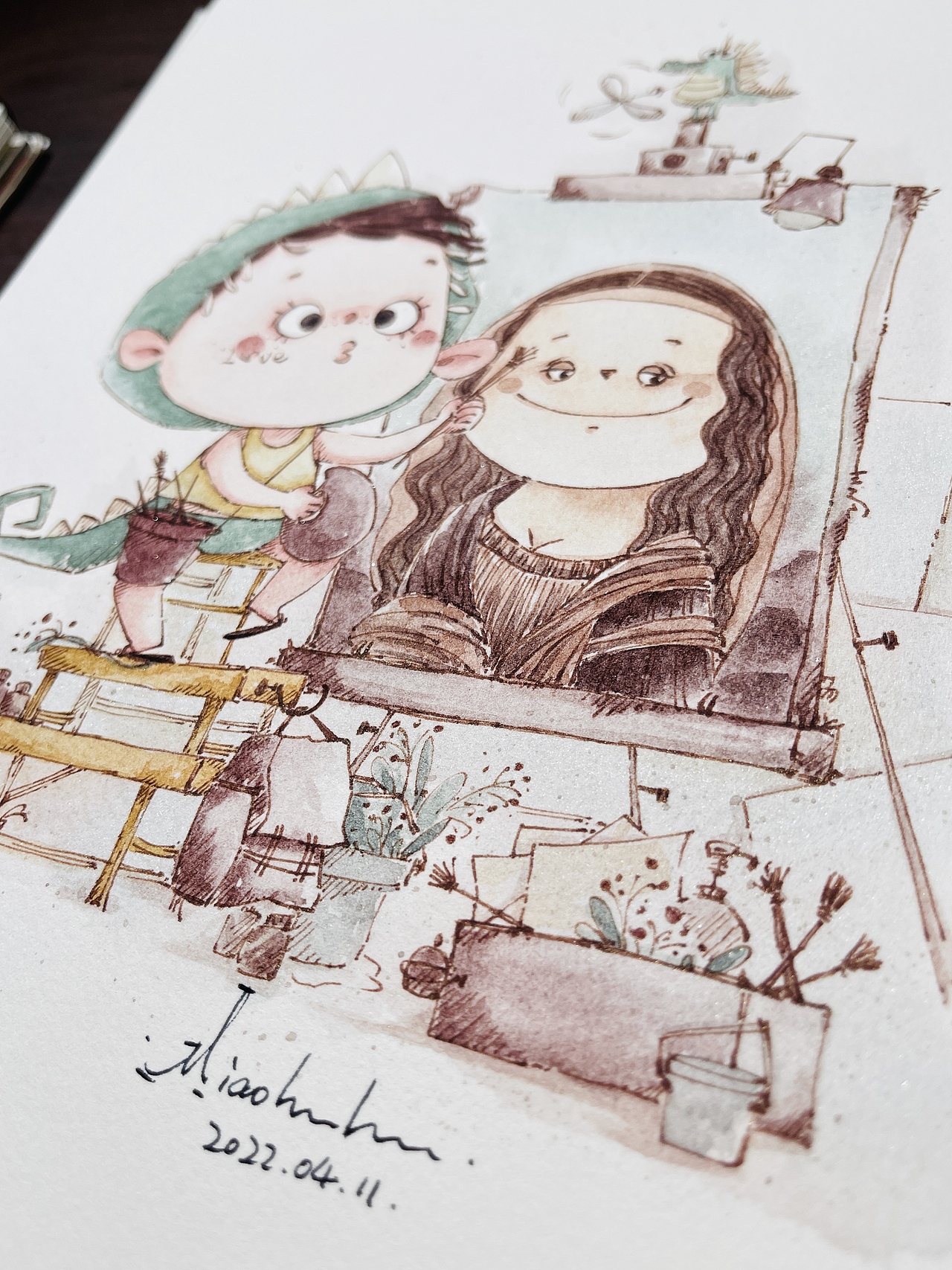 用插画记录儿子成长的小瞬间（图ZMjk3MDA2NTUy） - 儿童插画 - 站酷设计师苗混混原创素材 - 站酷ZCOOL