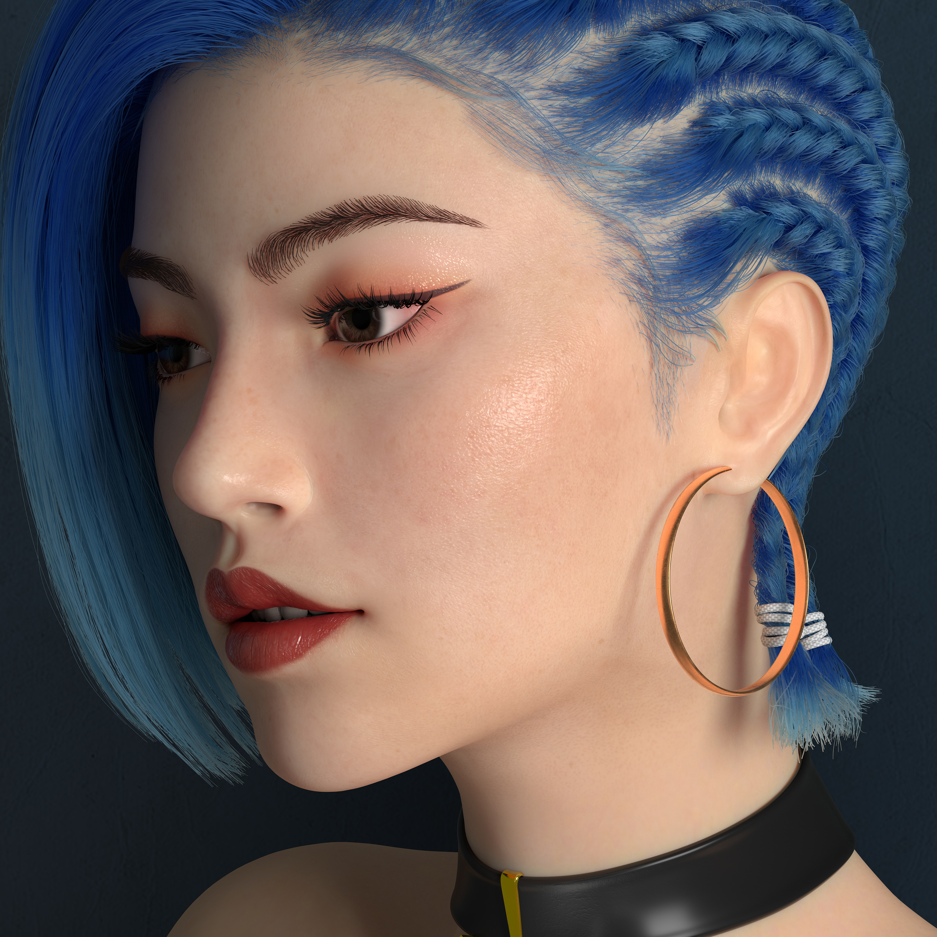 超写实虚拟偶像-哈酱