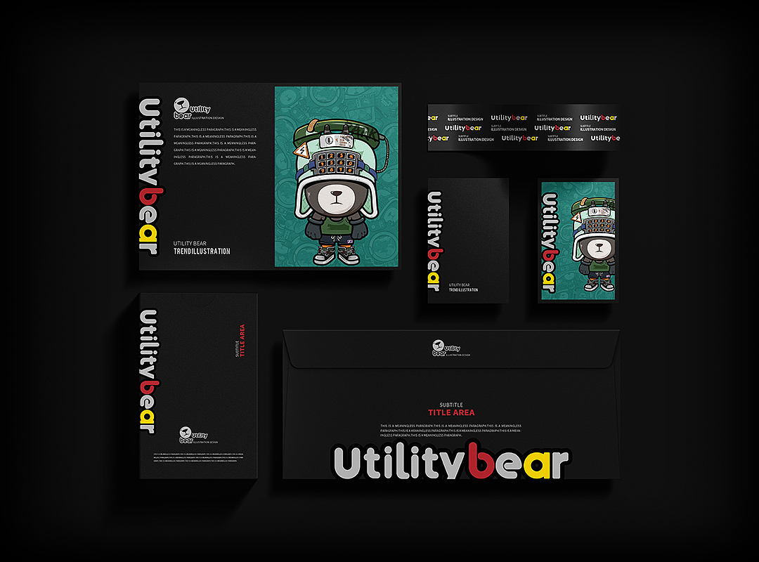 公设小熊-卡通IP形象（图ZMjg1NzUzMjE2） - 概念设定 - 站酷设计师July112原创素材 - 站酷ZCOOL