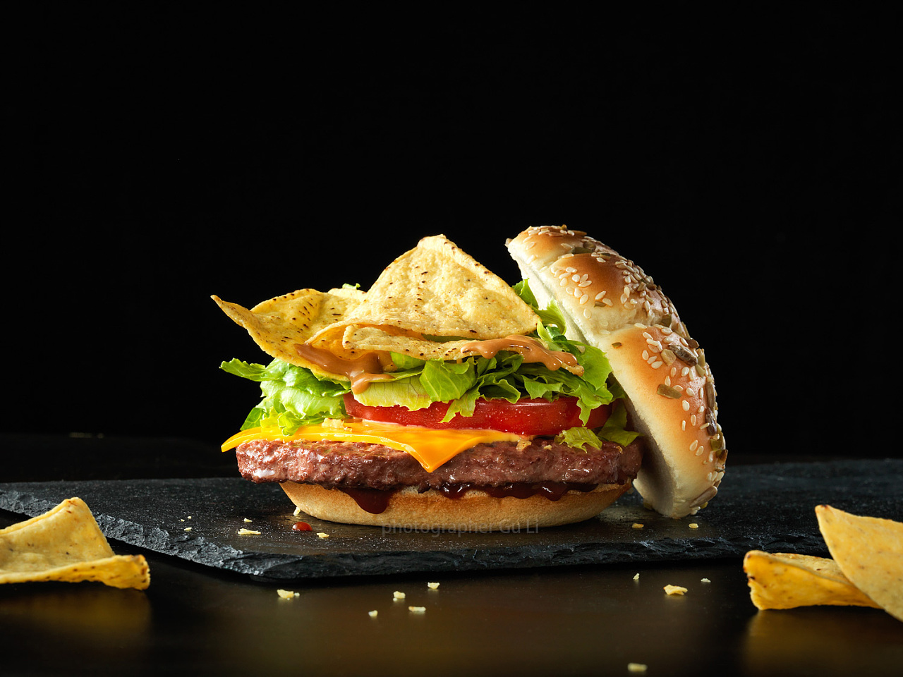 麦当劳米其林星厨汉堡系列|摄影|静物|摄影师古力 - 原创作品 - 站酷 (ZCOOL)