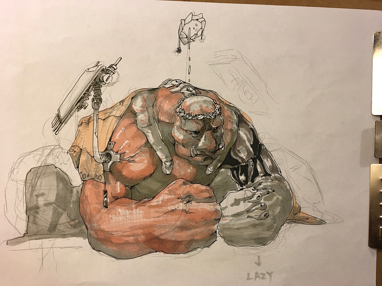 20分钟的坚持。。（日常练习）（图ZMTU3Mzk0NTA4） - 概念设定 - 站酷设计师vernerhuang原创素材 - 站酷ZCOOL
