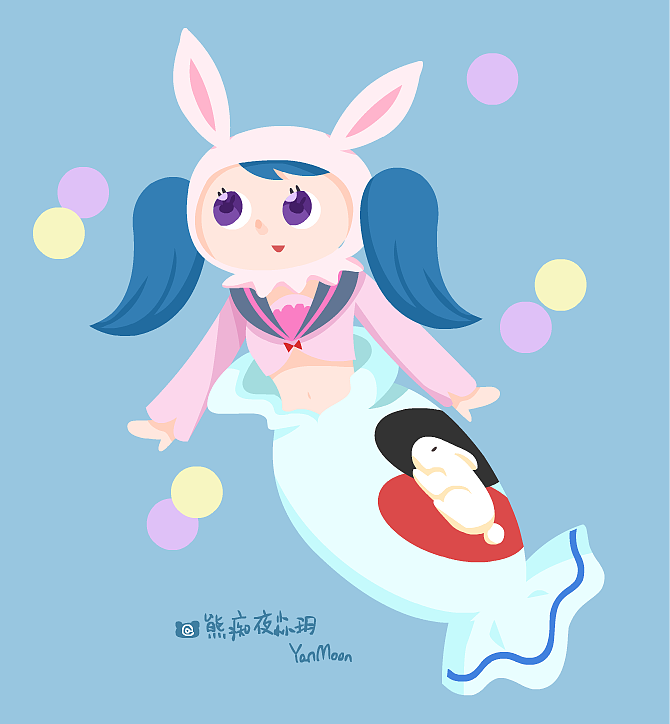 食物拟人美人鱼