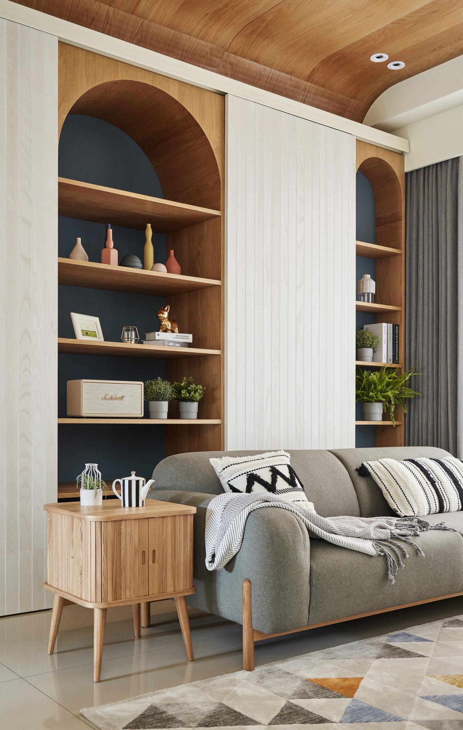 原木色设计风格表现