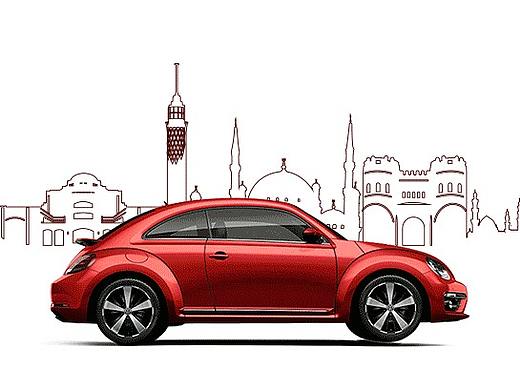 甲壳虫12色倒计时海报