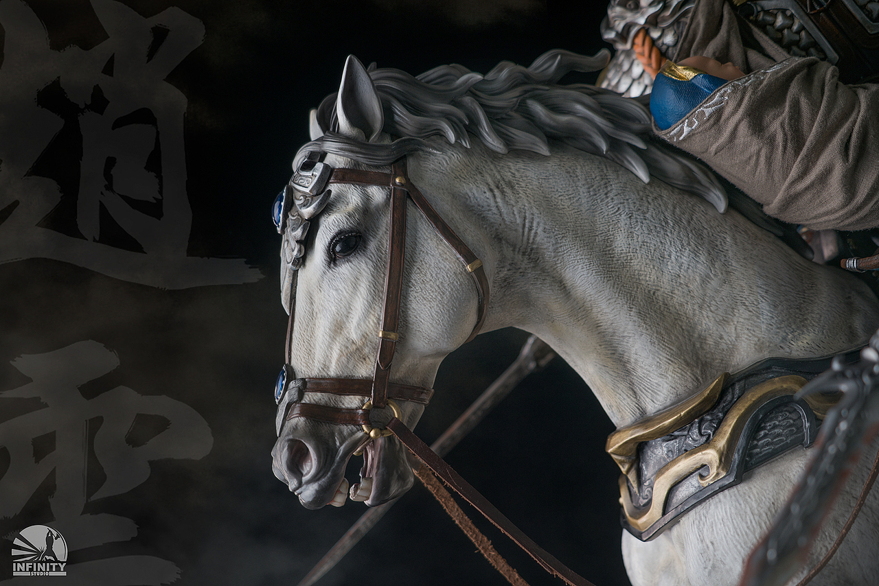 【开天三国五虎系列·1/4骠骑赵云雕像】