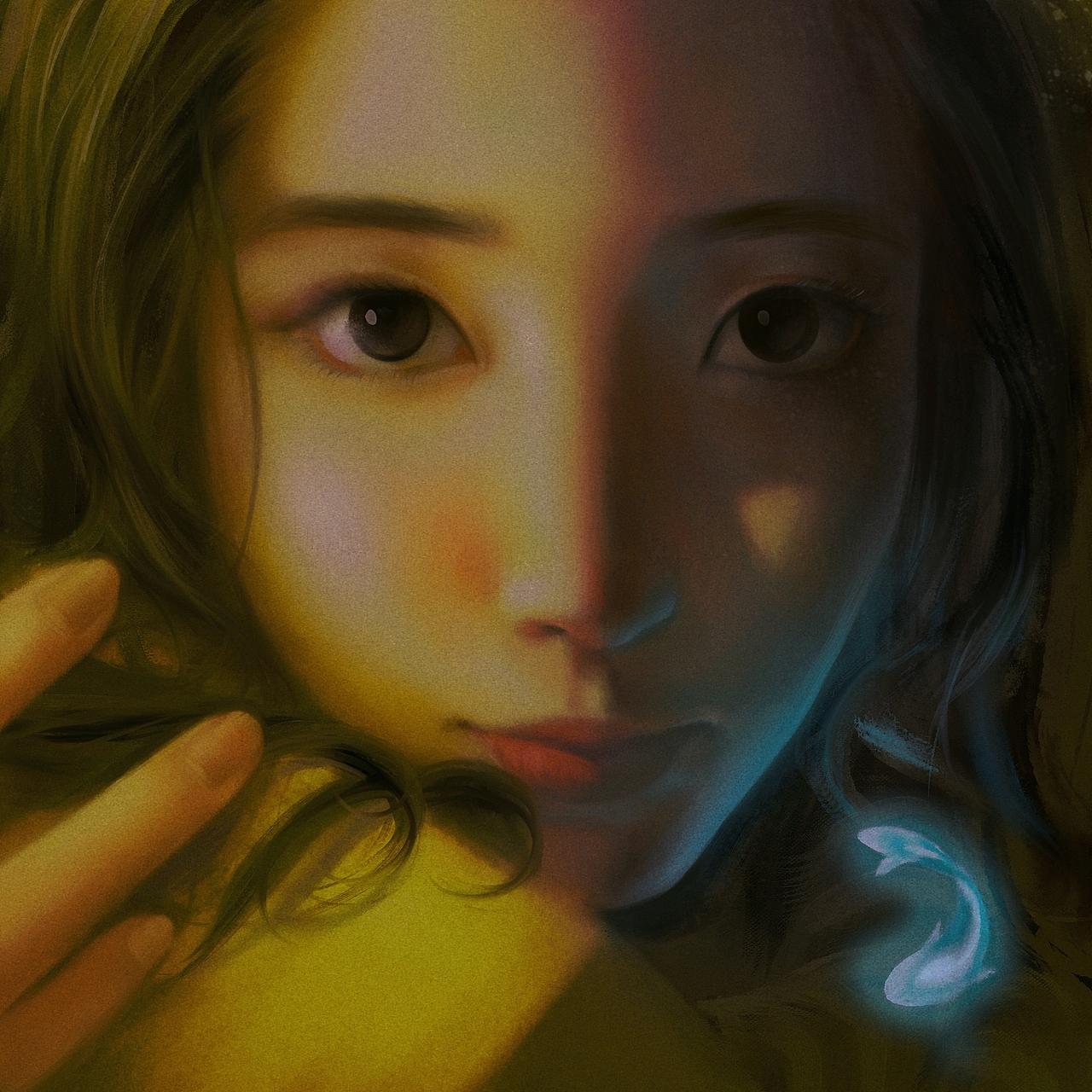 厚涂一个美丽的小姐姐