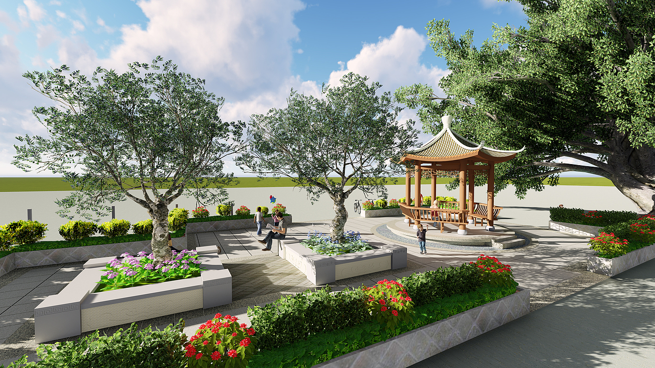 景观设计:《街旁公园景观设计》