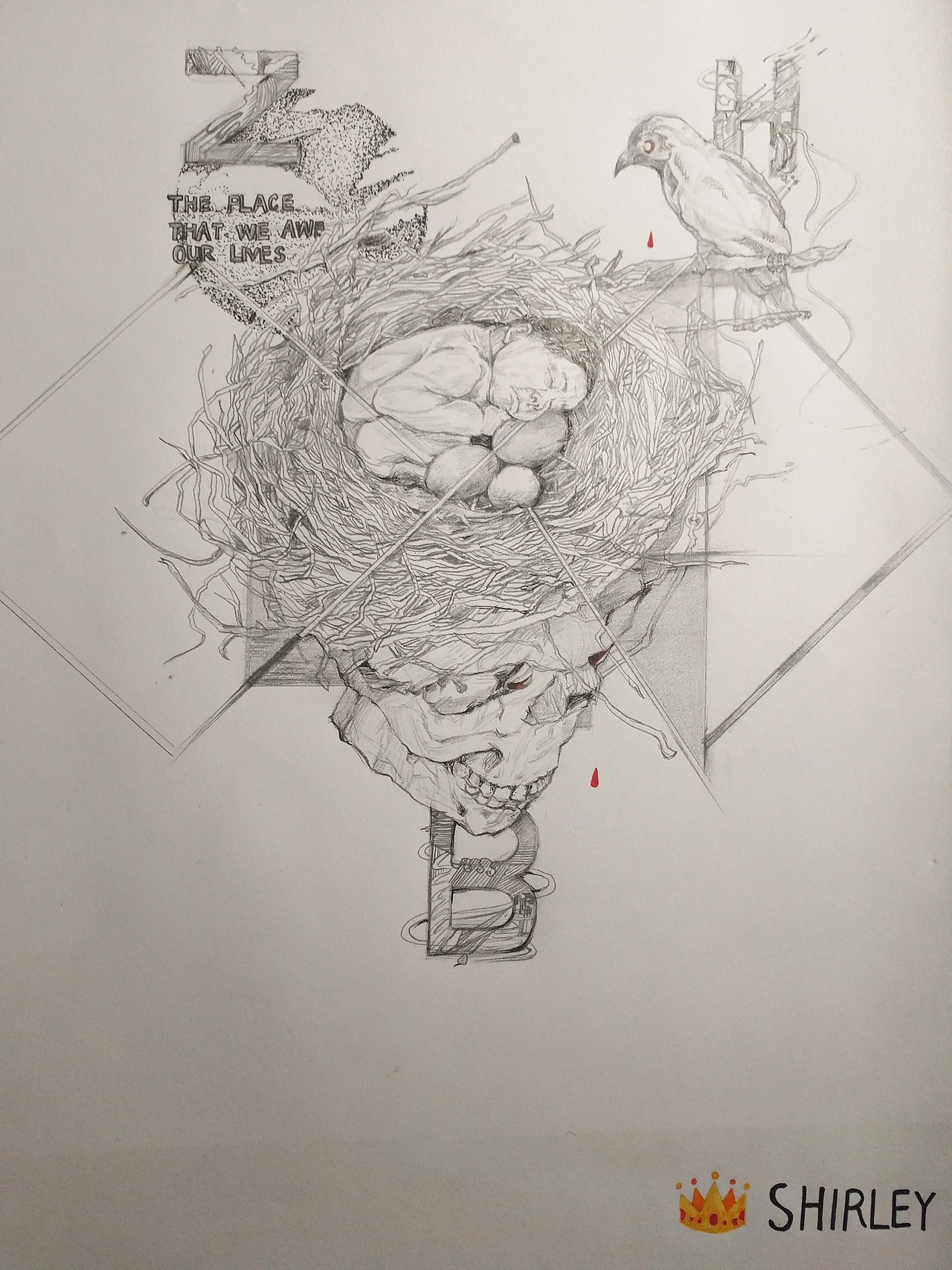 《巢中的眷恋》（图ZMTI4MjYxMTAw） - 概念设定 - 站酷设计师SYYQ原创素材 - 站酷ZCOOL