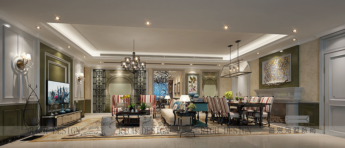 山语清晖美式装饰