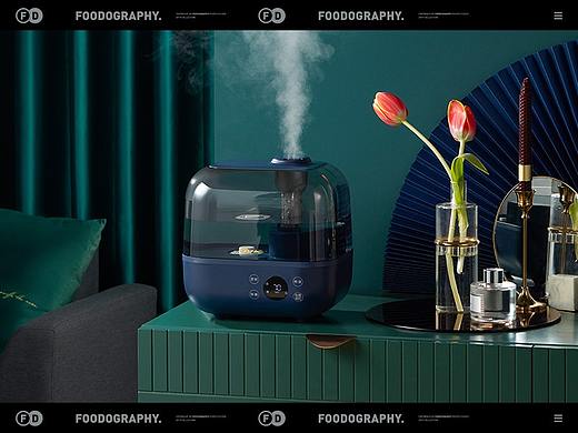 小家电摄影 | 小熊加湿器 ✖ foodography