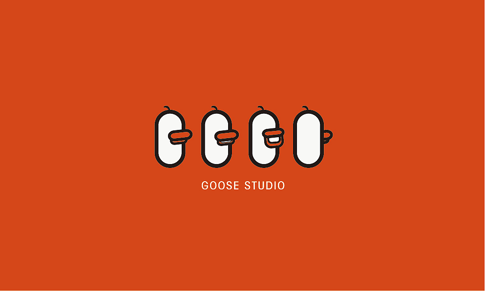 “以鹅传鹅”视觉工作室品牌vi设计（图ZMTgyMjUwNTU2） - 品牌 - 站酷设计师磕设计的鹅原创素材 - 站酷ZCOOL