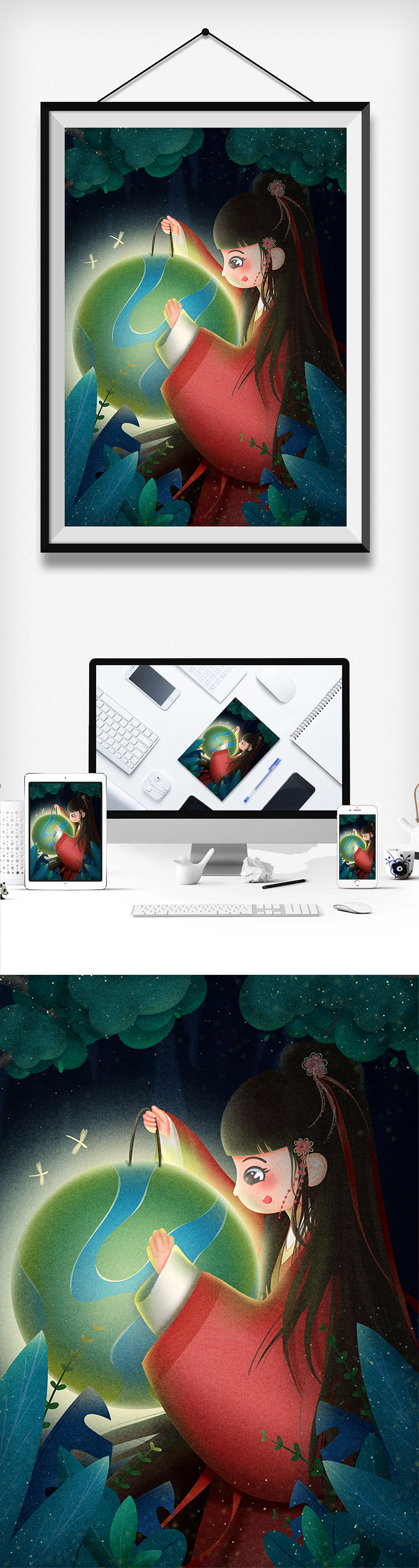 插画-爱护地球保护环境地球日（图ZMjQ2NDcwMTYw） - 商业插画 - 站酷设计师sl9081原创素材 - 站酷ZCOOL