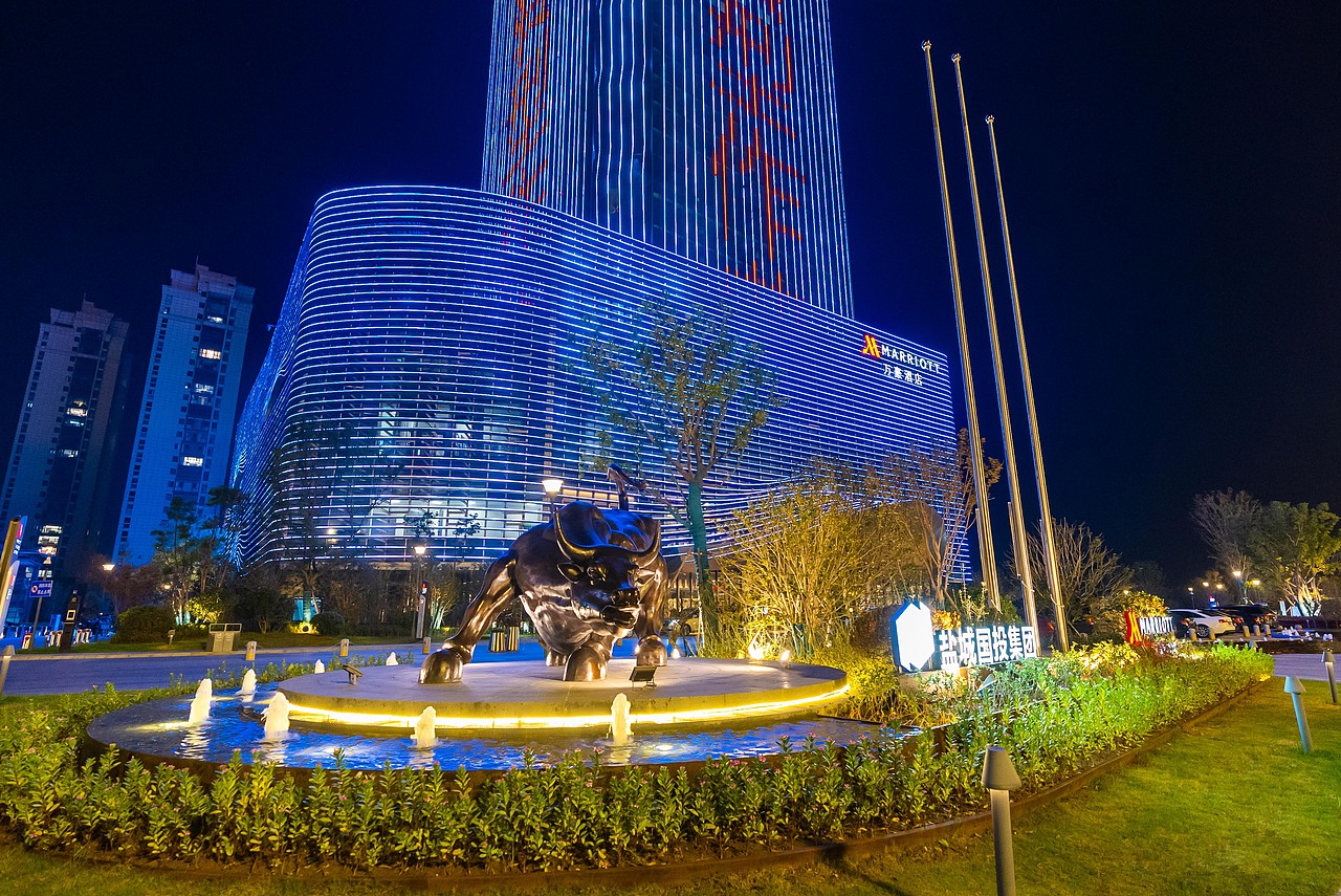 酒店丨视图丨江苏盐城先锋岛jw万豪酒店