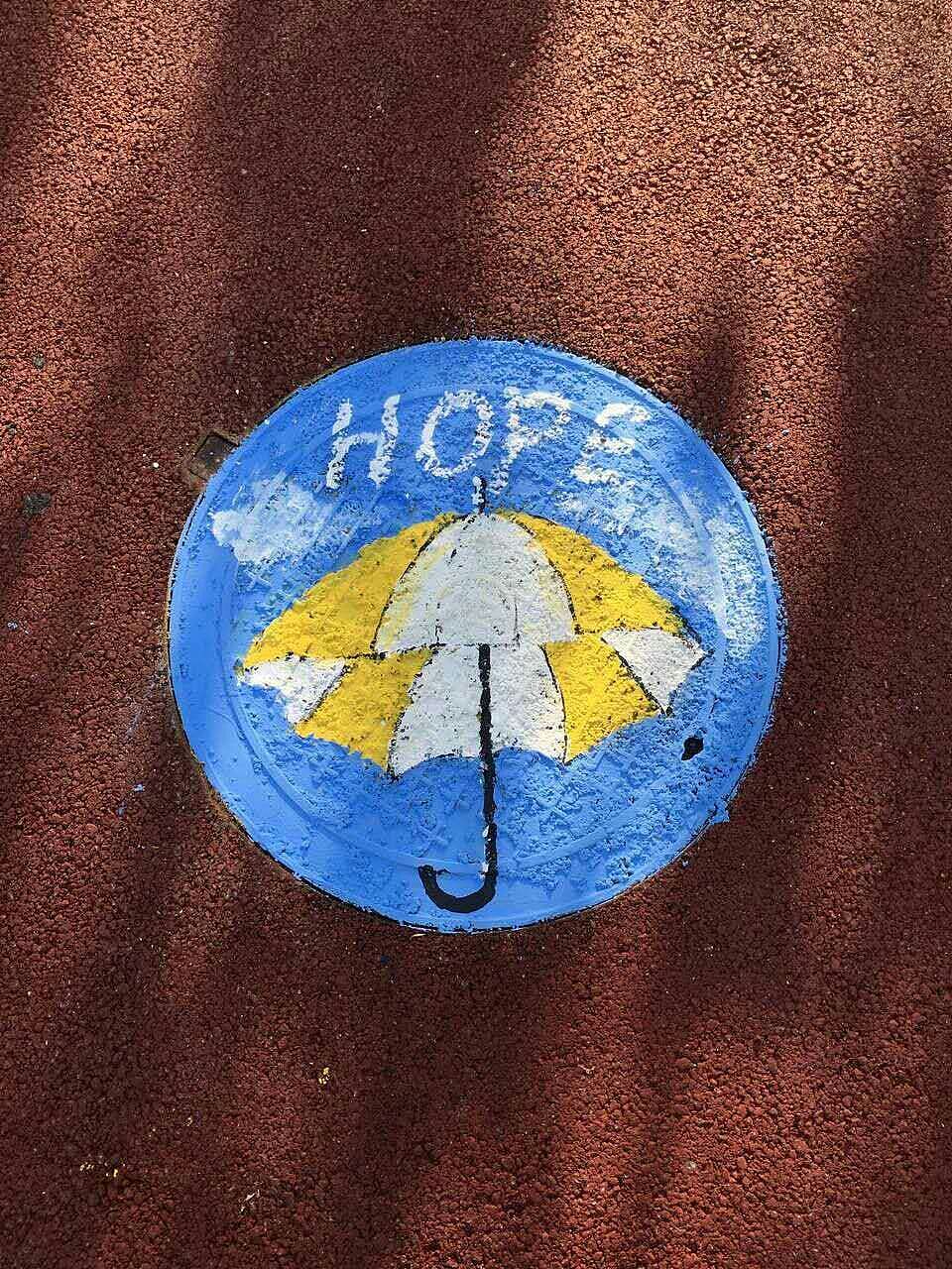 下水道 沙井盖彩绘涂鸦地画