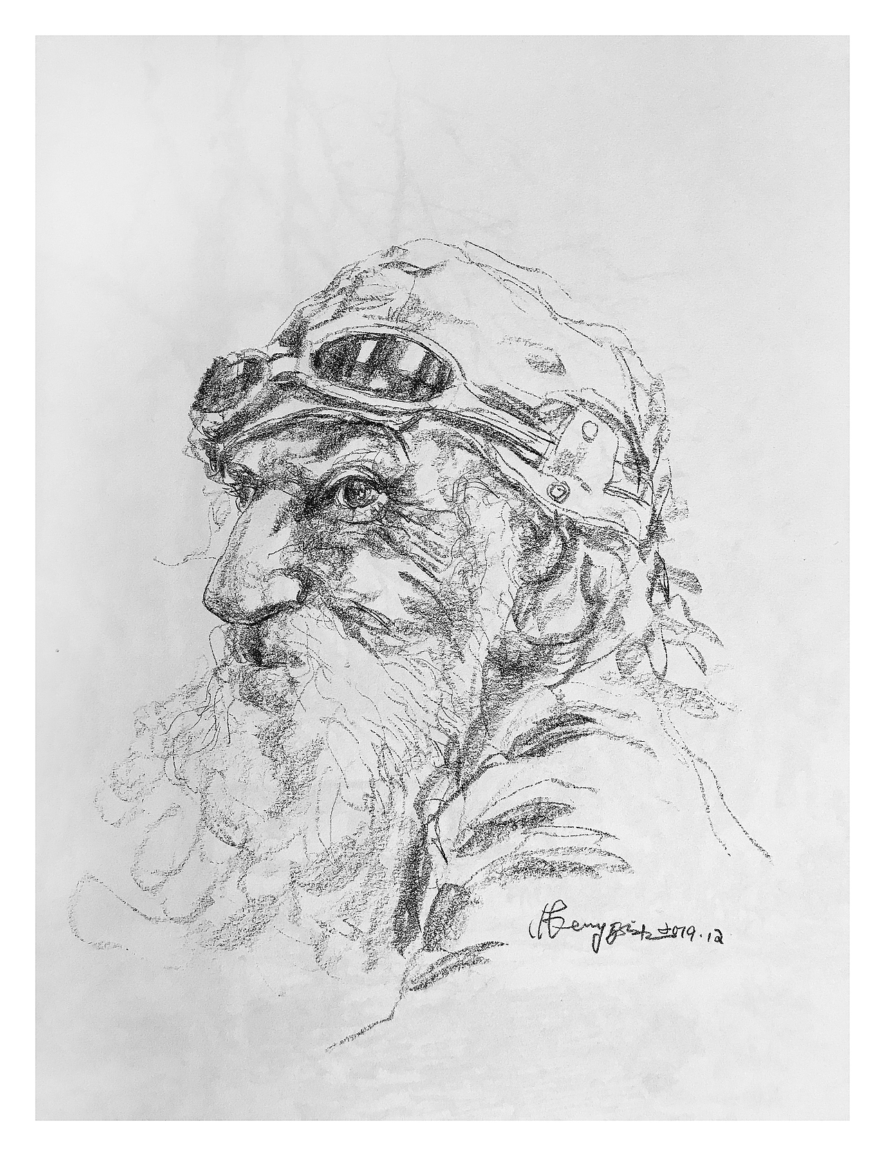 一组速写--人物