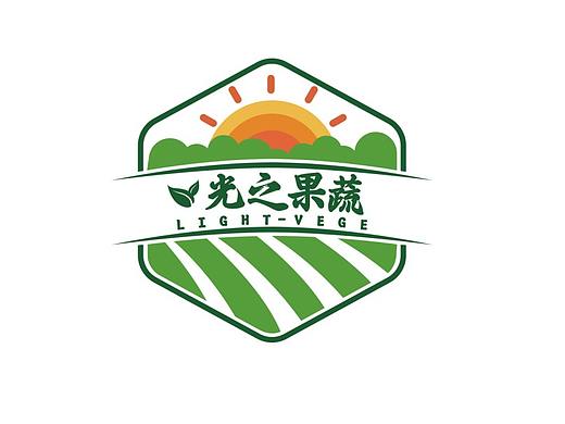 蔬菜品牌LOGO设计农产品果蔬logo设计-艺点意创
