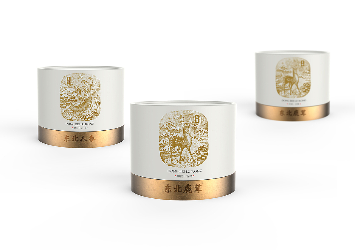 东北三宝之人参、鹿茸包装