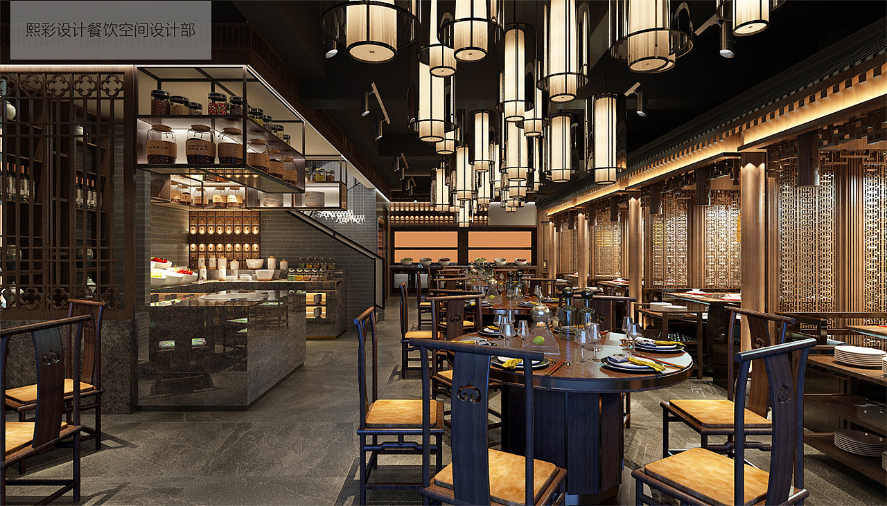 火锅店设计阐述|火锅店铺装修设计|老火锅店装修设计