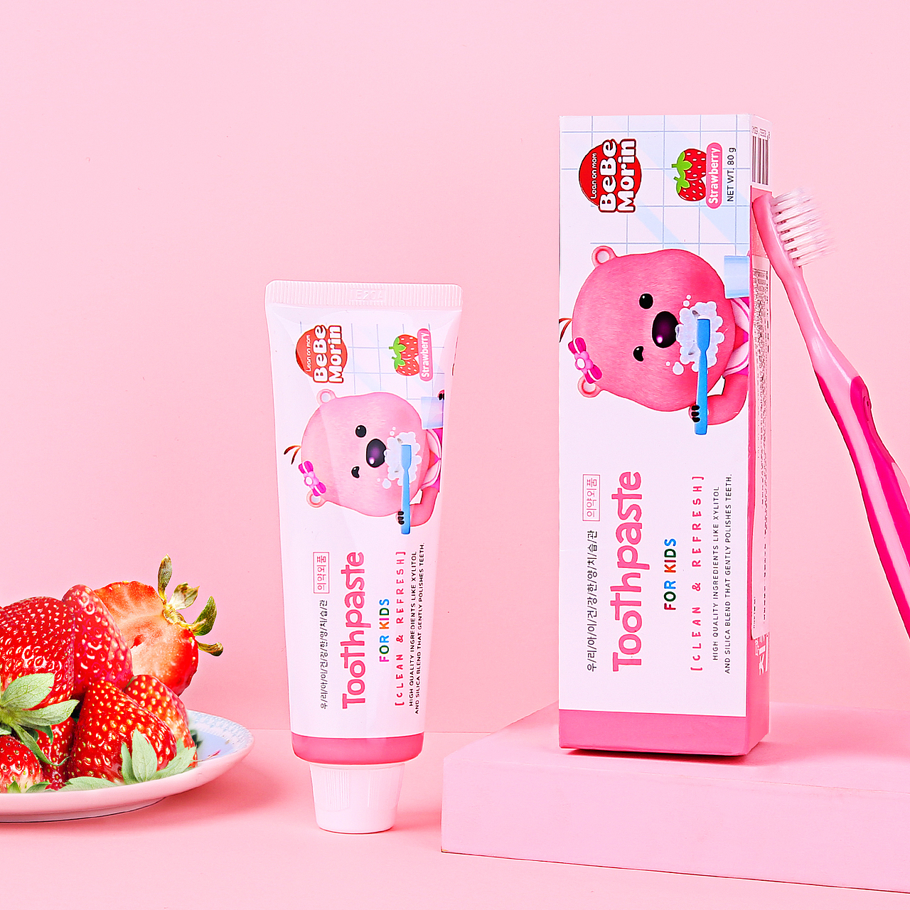 儿童牙膏 啵乐乐品牌摄影修图（图ZMjEwNDMxNTg4） - 产品摄影 - 站酷设计师胜利归来原创素材 - 站酷ZCOOL