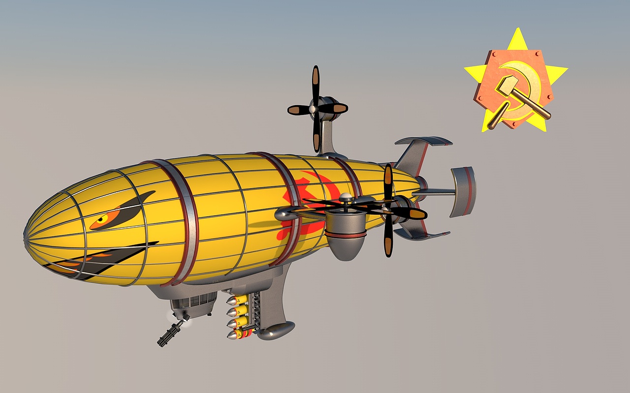 童年回忆之红色警戒2苏联篇基洛夫飞艇