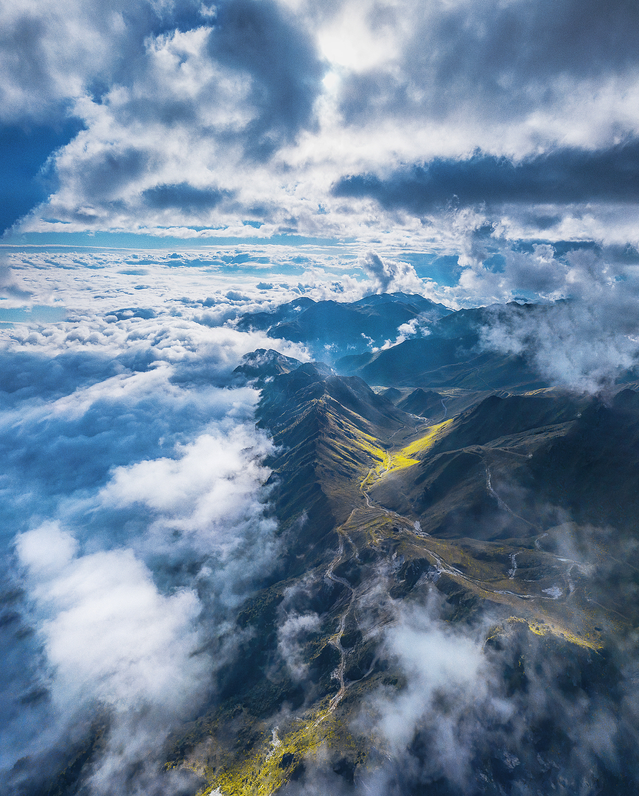 云南东川妖精塘云海