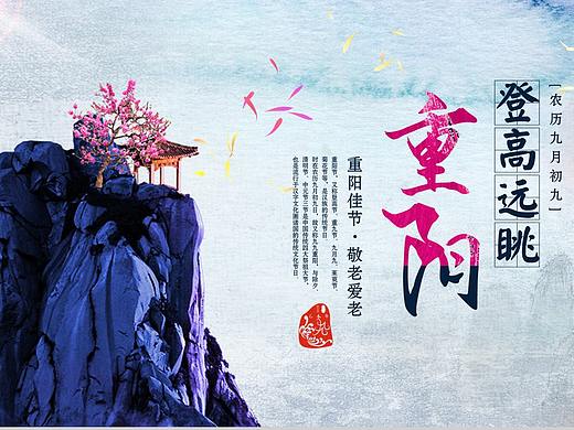 个性大气重阳节敬老爱老活动宣传策划PPT模板