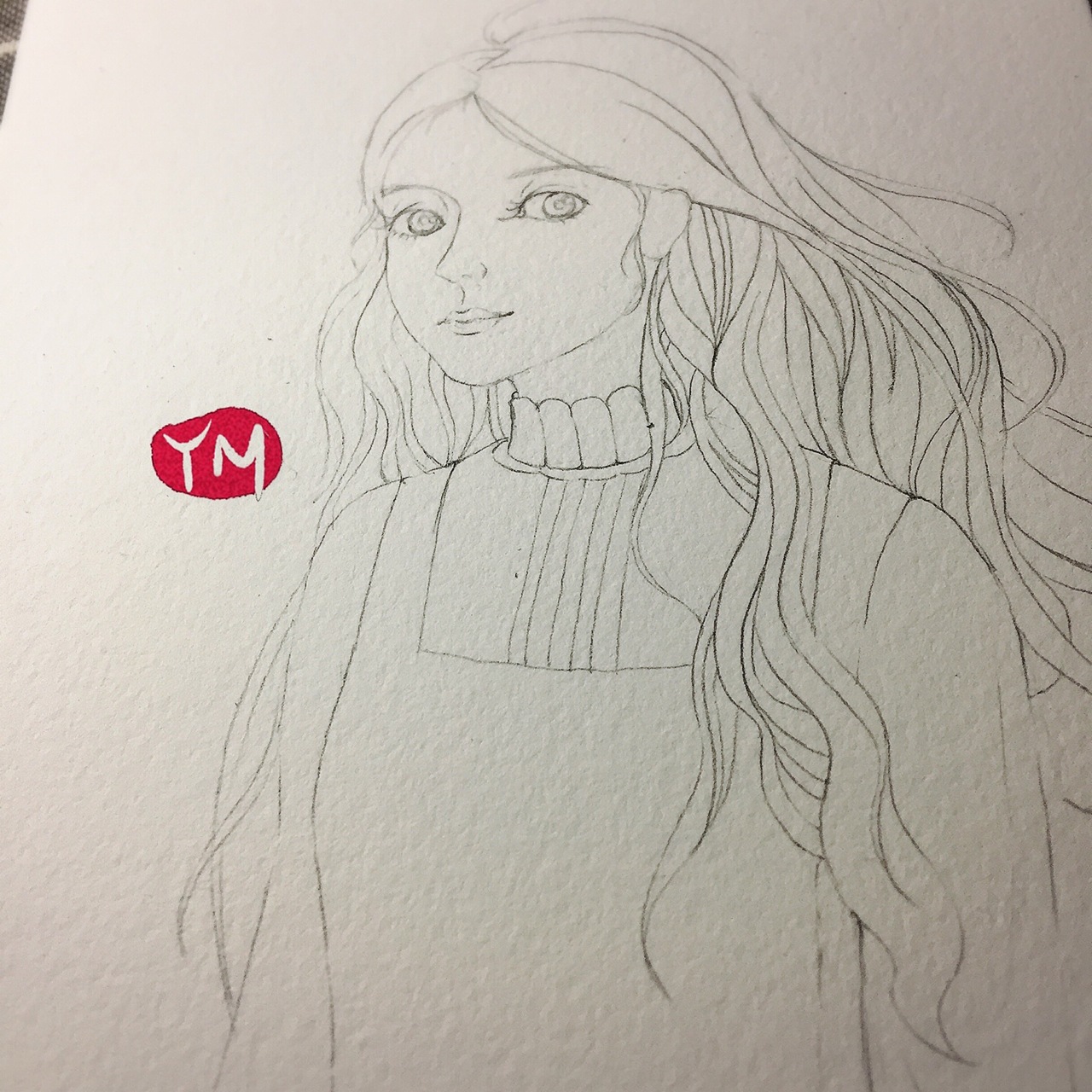 妹子（图ZODQ3NTMyMjg=） - 创作习作 - 站酷设计师明了个明原创素材 - 站酷ZCOOL