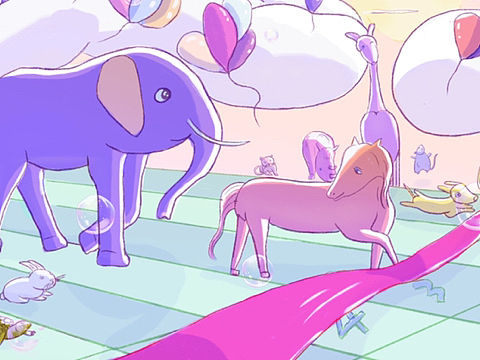 泡泡小镇的运动会