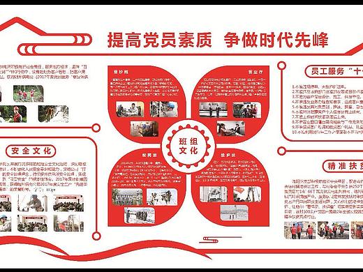 党员文化墙设计