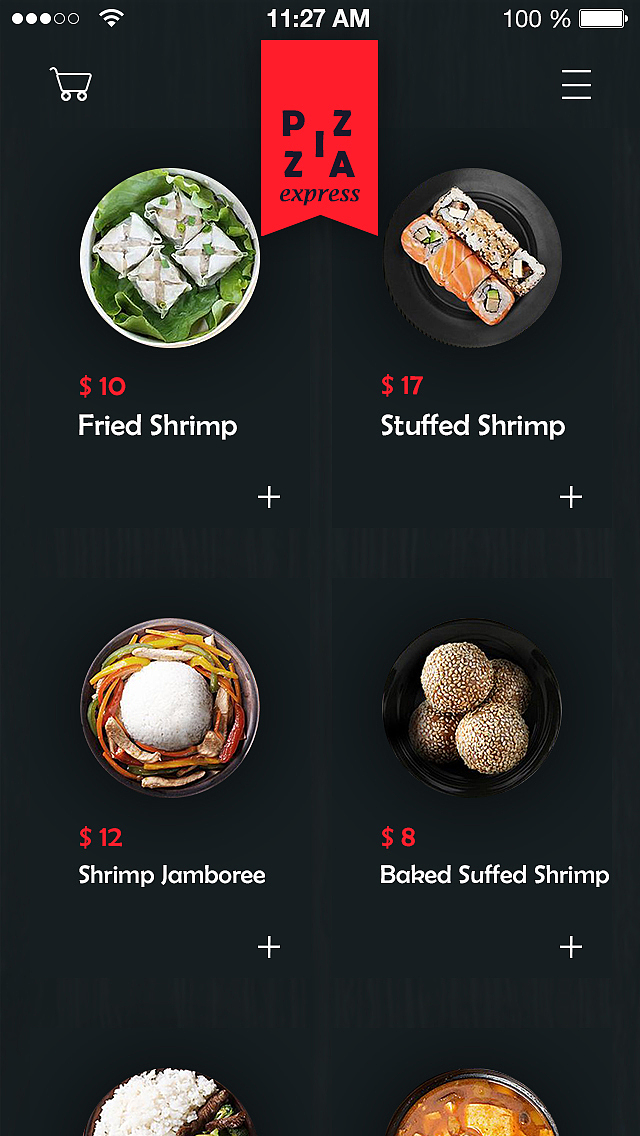 美食app临摹再设计