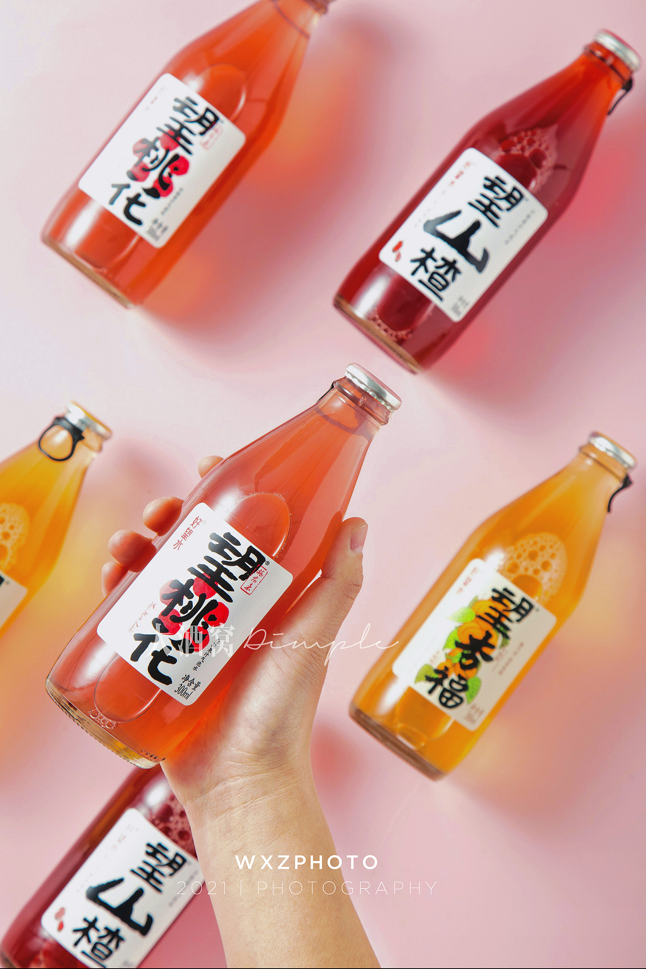 气泡酒饮料拍摄