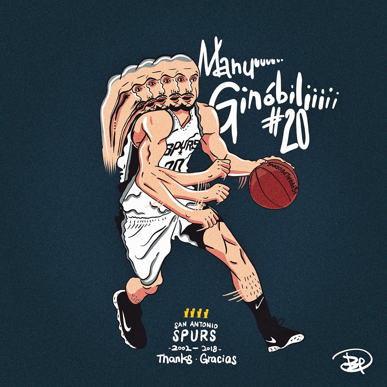 吉诺比利人物插画