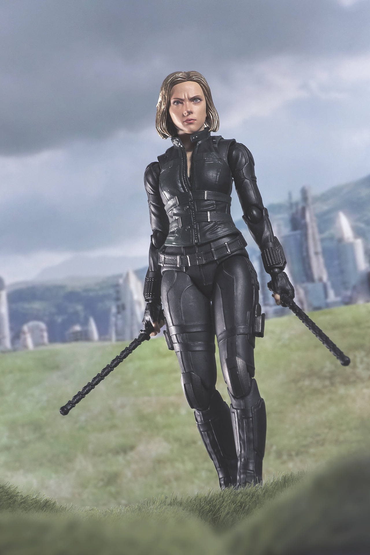 玩具摄影:黑寡妇 复联3