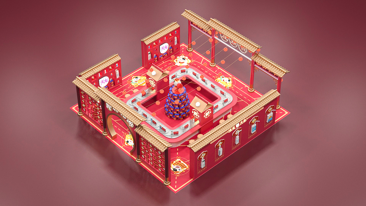 重庆天友乳业CNY视觉设计