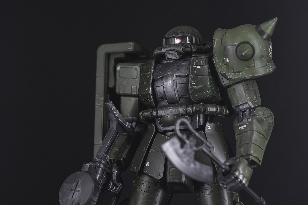 泛用量产型MS扎古旧话制作（图ZMTE4NDU2NDA4） - 手办/模玩 - 站酷设计师kchenyihui原创素材 - 站酷ZCOOL