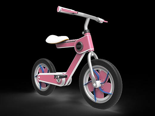 PINK BABY两用儿童自行车
