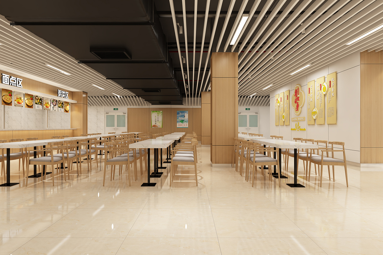 餐饮粥铺店面空间设计-小青年粥铺空间设计 - 森度品牌设计有限公司